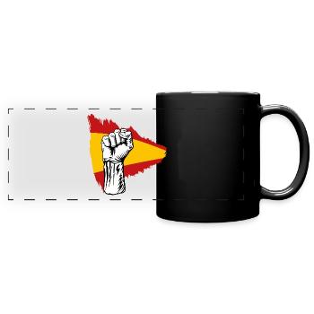 espana 1 - Mug panoramique uni - noir - Devant