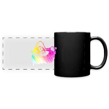 Street Culture baseball bat Badboy - Full Colour Panoramic Mug - black - Front