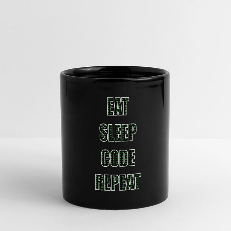 Programmierer Programmieren Programmierung Code Panorama-Tasse farbig