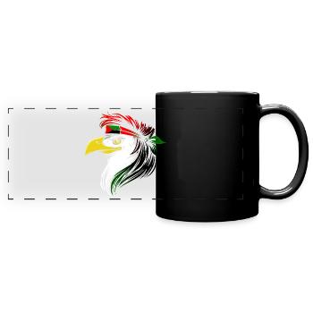 Martinique - Mug panoramique uni - noir - Devant
