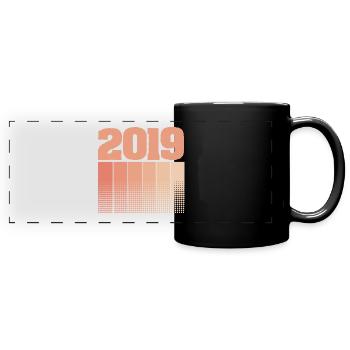 2019 - Full Colour Panoramic Mug - black - Front