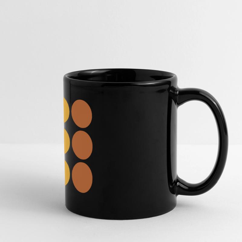 points Mug panoramique uni