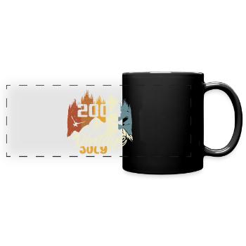 Vintage July 2004 Birthday Gift July 2004 - Full Colour Panoramic Mug - black - Front