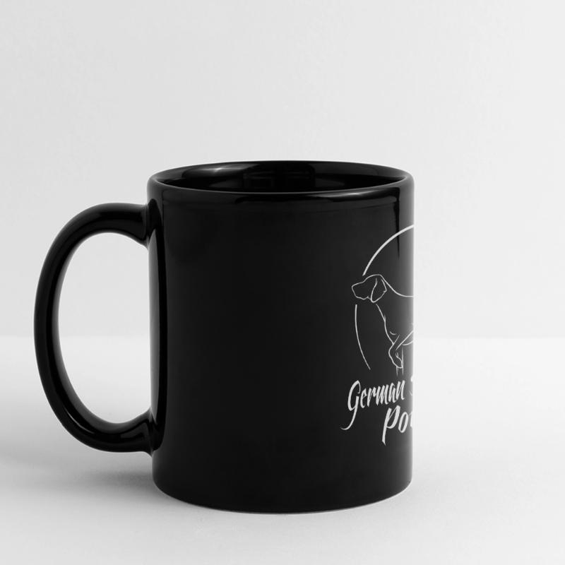 German Shorthaired Pointer Jagdhunde Hund Wilsigns Panorama-Tasse farbig