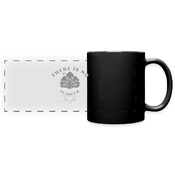 Sustainability - Full Colour Panoramic Mug - black - Front