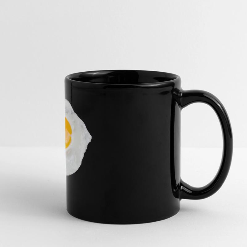 Egg Fried Egg Scrambled Eggs Breakfast Egg for Toast Full Colour Panoramic Mug