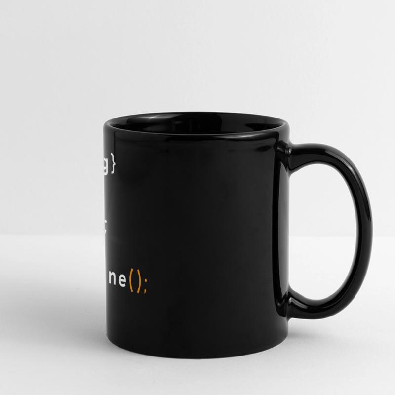 Drôle de codage est mon codeur de dopamine Mug panoramique uni