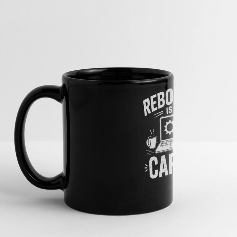 Administrator Support Nerd Computer Tech Panorama-Tasse farbig