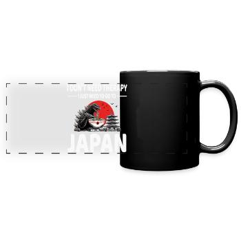 Giappone - Tazza colorata con vista - nero - Fronte