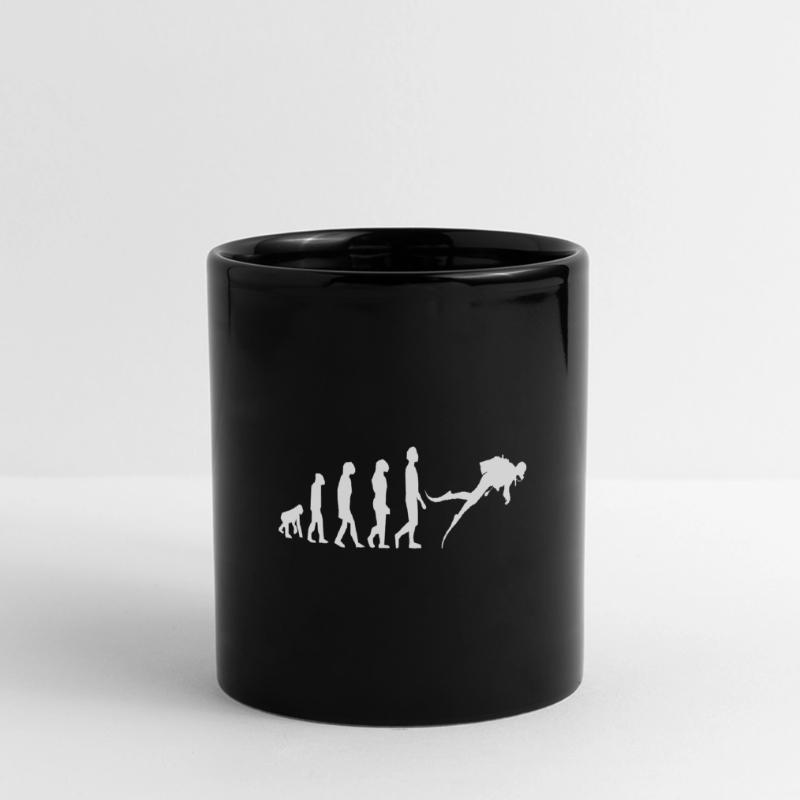 Evolution diver Full Colour Panoramic Mug