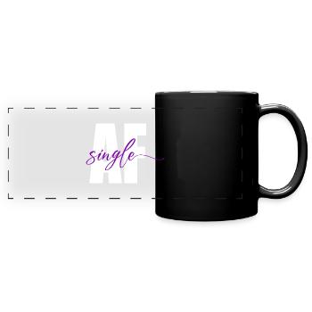 Single How damned - Full Colour Panoramic Mug - black - Front