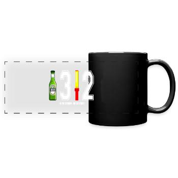 ACAB (Tous les flics sont beaux) - Mug panoramique uni - noir - Devant