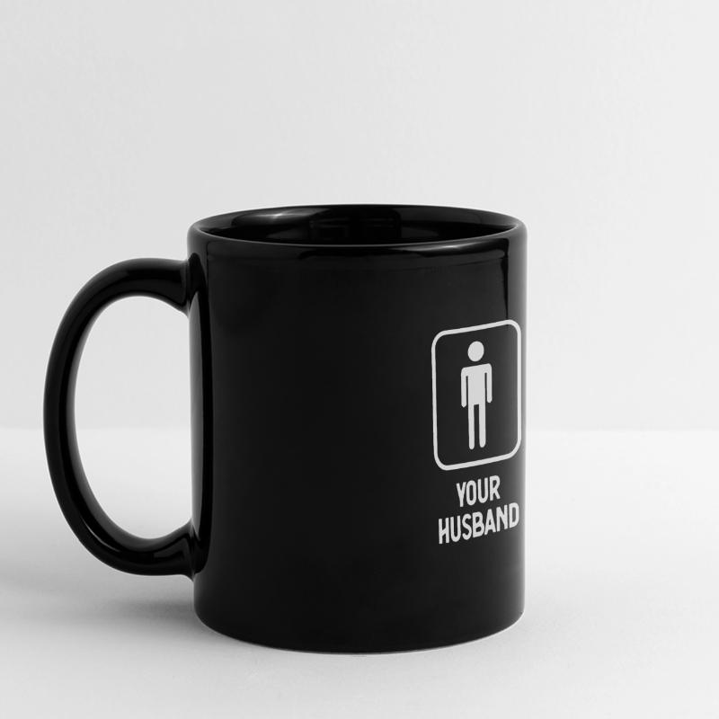 Dein Ehemann Mein Ehemann - Golf - Panorama-Tasse farbig