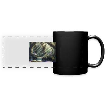 Forest of Magic - Full Colour Panoramic Mug - black - Front