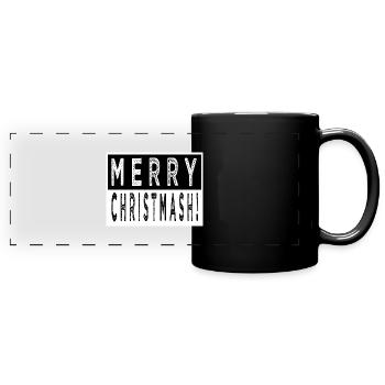 Dinosaures Dinosaure Amant Dork Mignon - Mug panoramique uni - noir - Devant