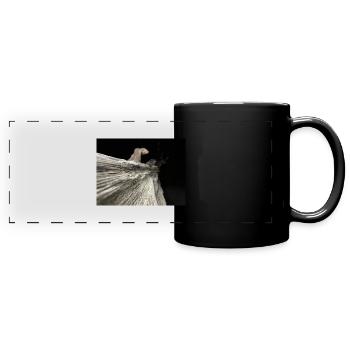 Pure Wood - Panorama-Tasse farbig - Schwarz - Vorne