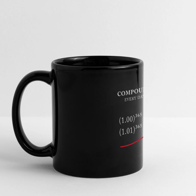 Compound Effect – 1% better every day Full Colour Panoramic Mug