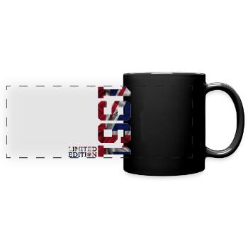 ÉDITION LIMITÉE ANGLETERRE 1961 65E ANNIVERSAIRE BRITANNIQUE - Mug panoramique uni - noir - Devant