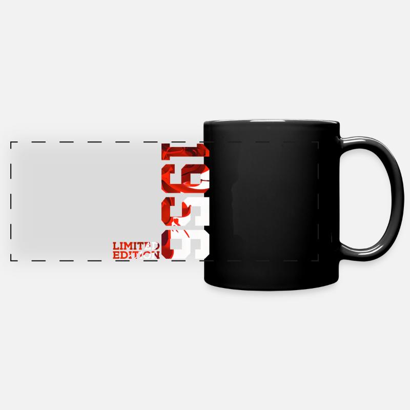70TH BIRTHDAY 70 YEARS LIMITED EDITION 1956 - Full Colour Panoramic Mug - black