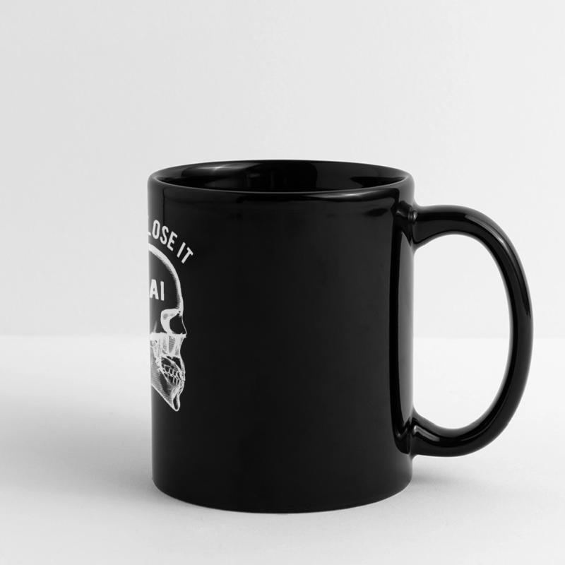 Use it or lose it, Artificial Intelligence, Stop AI Full Colour Panoramic Mug