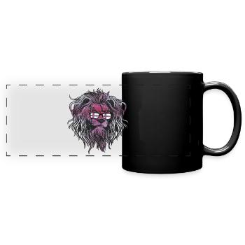 Faroe Islands - Full Colour Panoramic Mug - black - Front