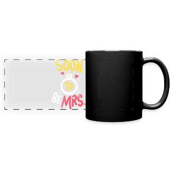 wedding - Full Colour Panoramic Mug - black - Front