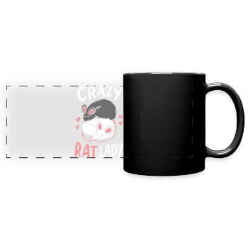 Ratten - Full Colour Panoramic Mug - black - Front