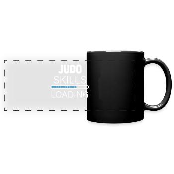 Judo Skills - Panorama-Tasse farbig - Schwarz - Vorne