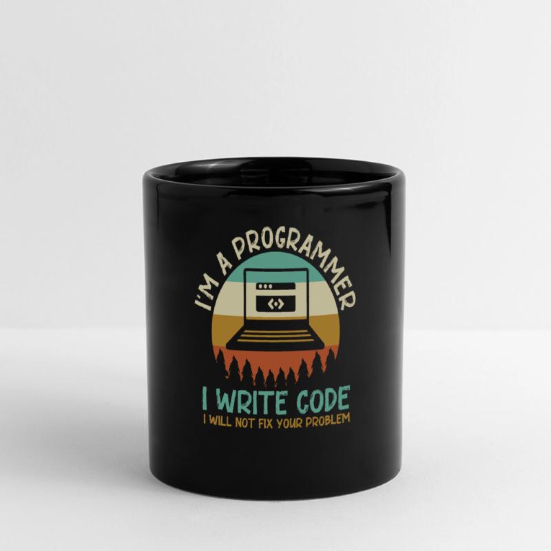 Programmeur Code Codage Mug panoramique uni