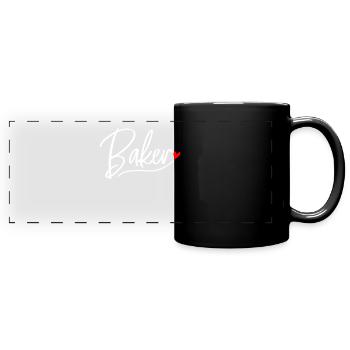 baker - Full Colour Panoramic Mug - black - Front
