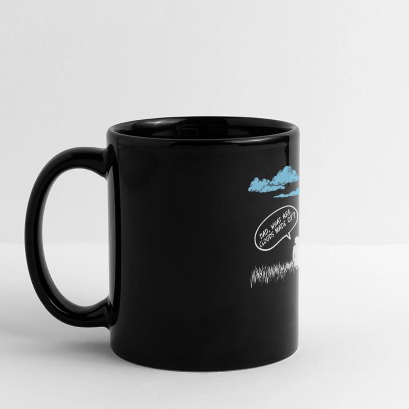 Cloud sur Linux Server principalement une idée de cadeau Mug panoramique uni