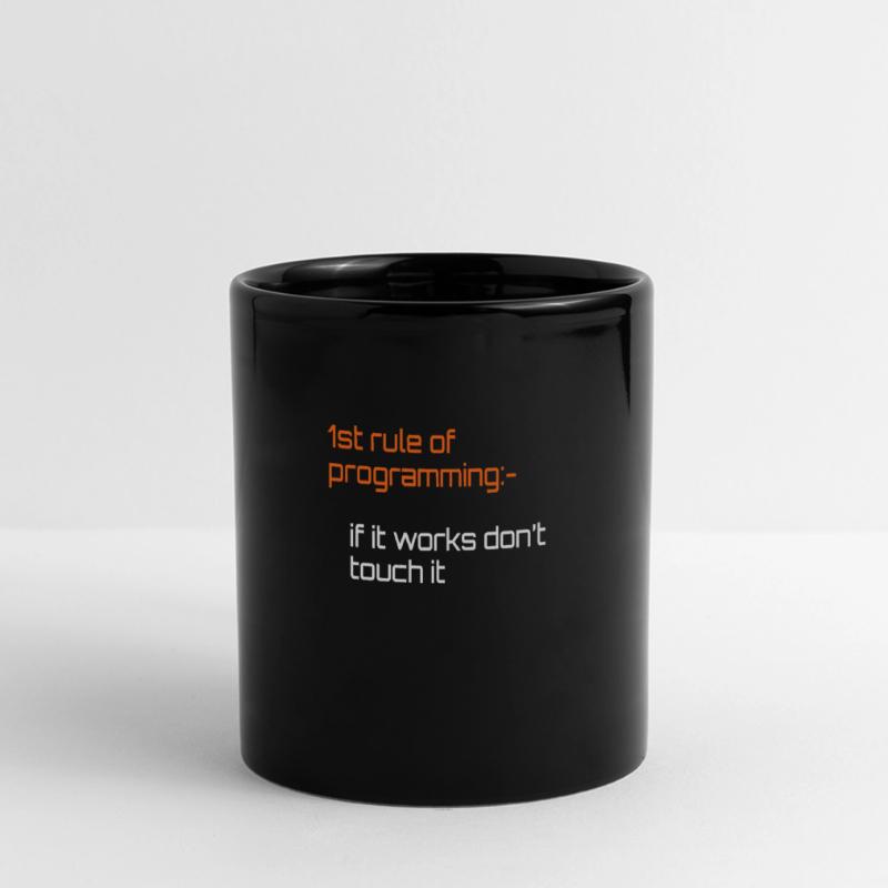 Computer Programmer Coders Software Engineers Gift Full Colour Panoramic Mug