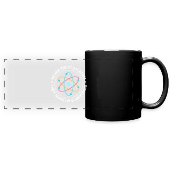 Science - Full Colour Panoramic Mug - black - Front