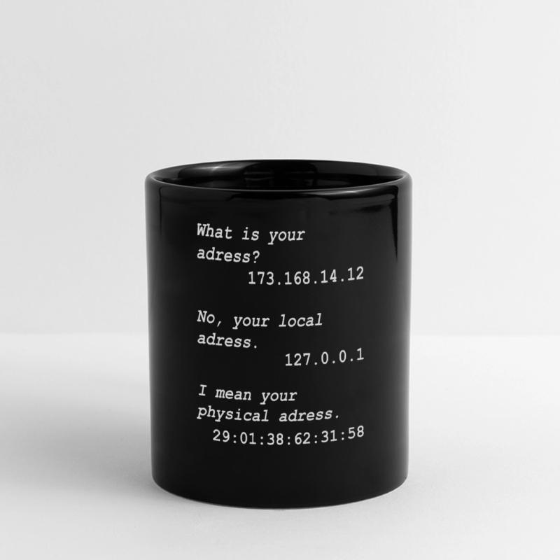 Programming programmer computer scientist computer science Full Colour Panoramic Mug