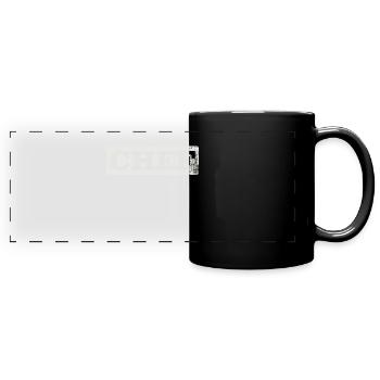 Chef Cook Hobby Chef - Full Colour Panoramic Mug - black - Front