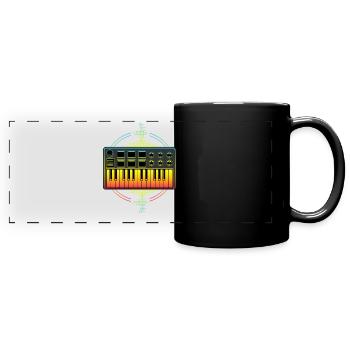 Beatmaker, Beatmaker Hip Hop, dj, - Full Colour Panoramic Mug - black - Front
