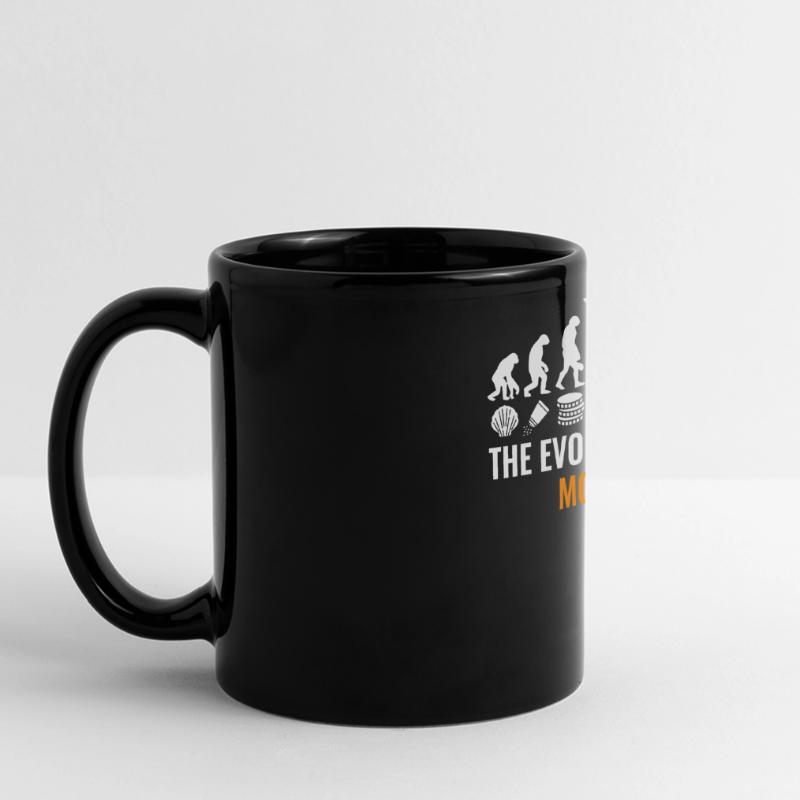 Bitcoin Evolution Crypto Millionaire Cryptocurrency Full Colour Panoramic Mug