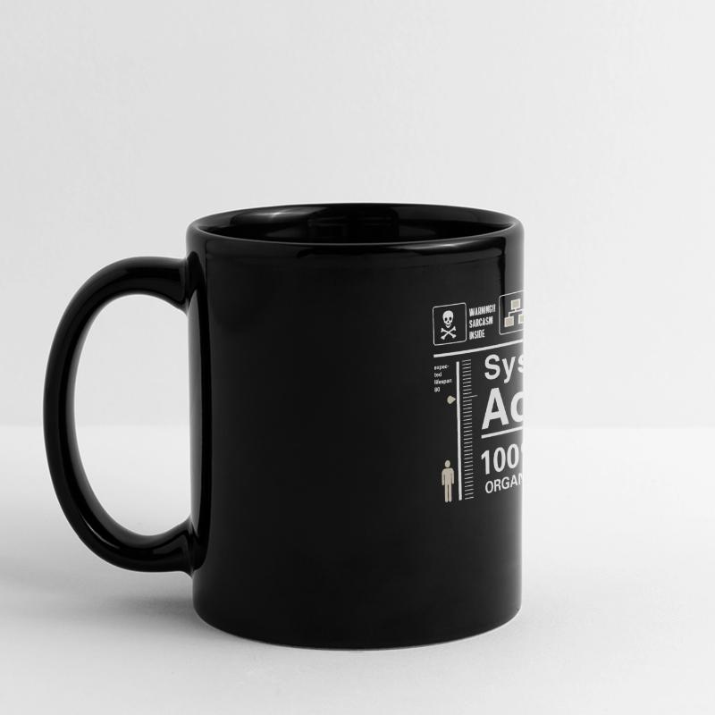 Sys Admin Penguin Computer Nerd pc Board cpu inh Full Colour Panoramic Mug