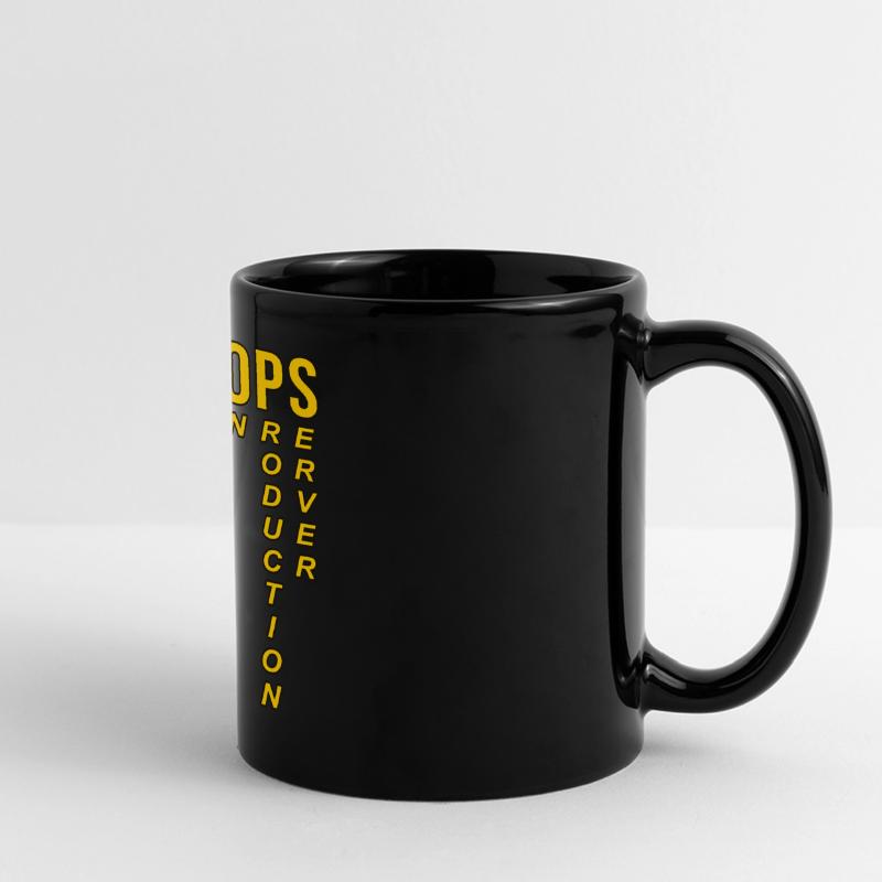 Devops Definition Technischer Computer Panorama-Tasse farbig
