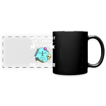 Forensic Anthropology Anthropologist - Full Colour Panoramic Mug - black - Front