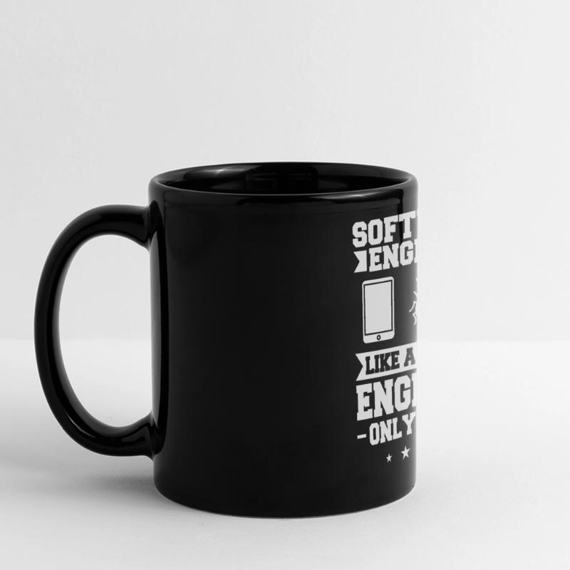 Software Engineering Softwaretechnik Ingenieur Panorama-Tasse farbig