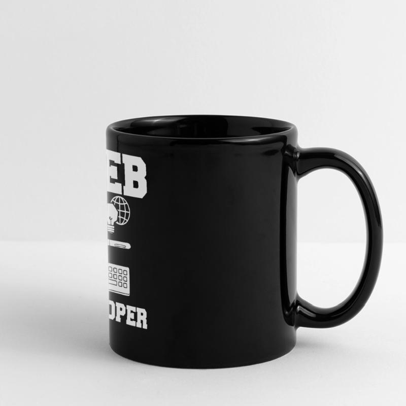Développeur Web Developer Manager de développement Web Mug panoramique uni