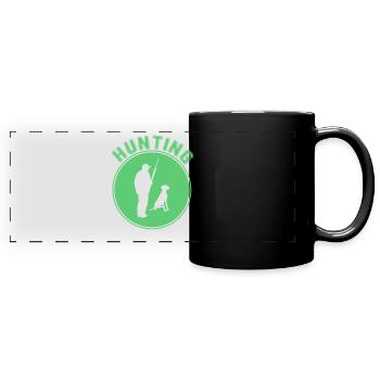 Hunt - Full Colour Panoramic Mug - black - Front
