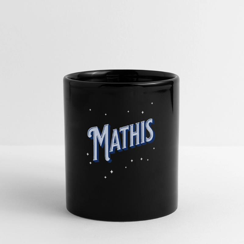 Mathis name personalized Full Colour Panoramic Mug