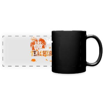 Spooky Teacher Halloween - Mug panoramique uni - noir - Devant