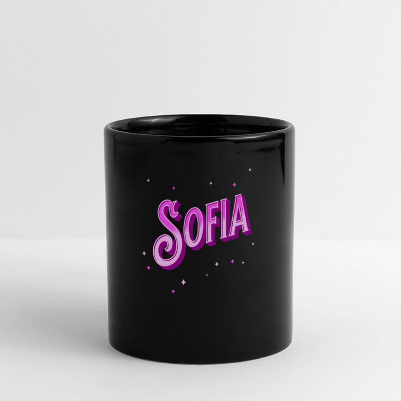 Sofia name personalized Full Colour Panoramic Mug