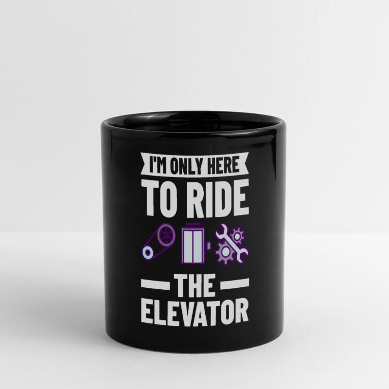 Elevator Elevator Technician Elevator Elevator Full Colour Panoramic Mug