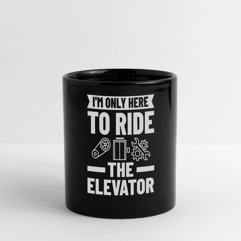 Elevator Elevator Technician Elevator Elevator Full Colour Panoramic Mug