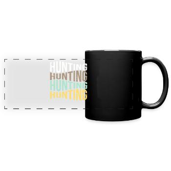 Hunt - Full Colour Panoramic Mug - black - Front