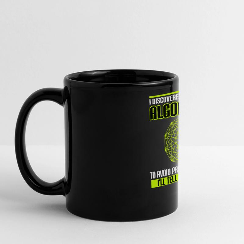 Discovered Perfect Algorithm Avoid Procrastinating Full Colour Panoramic Mug